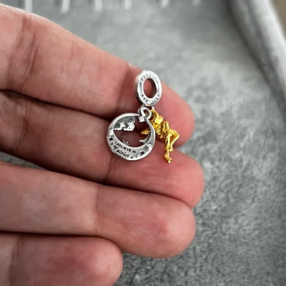 PANDORA Disney Tinker Bell Celestial Night Dangle Charm - Picture 7 of 9